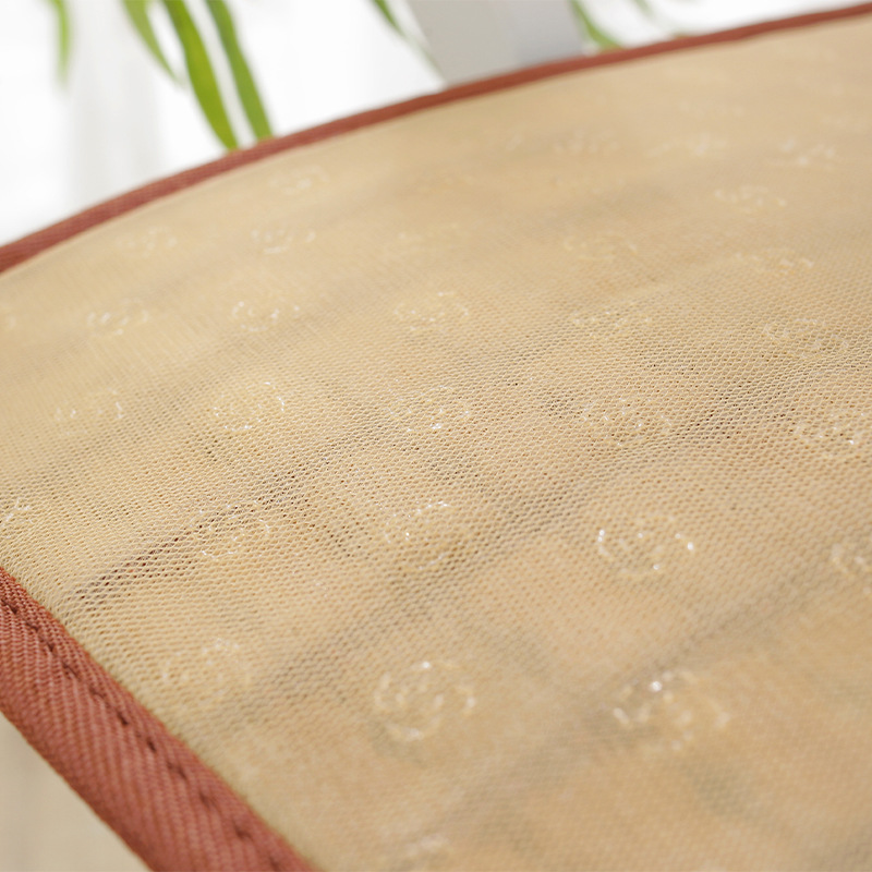 Verano Mahjong Mat cojín transpirable antideslizante silla de oficina Estera de bambú estera fresca del coche verano largo cojín silla Butt pad
