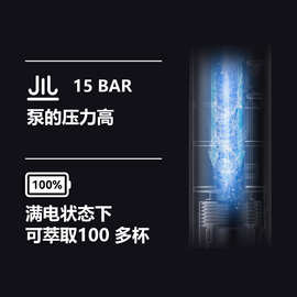 CERA香之君便携式全自动胶囊咖啡机雀巢意式便携户外小型家用迷你