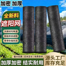 黑色加厚加密防晒网 阳台遮阴网 大棚农用隔热户外防老化遮阳网