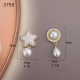 Yiwu New Alloy Accessories Meiyun Pavilion Flower Pearl Bow High-end Flower Ornaments Niche Headwear Accessories Accessories