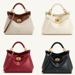 Handbag for Women 2025 New Lucia Lock Shoulder Crossbody Bag High-End Light Luxury Versatile Women