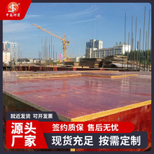 建筑红模板房建、桥梁专用锯开中间少空洞批发价格锯切无空洞