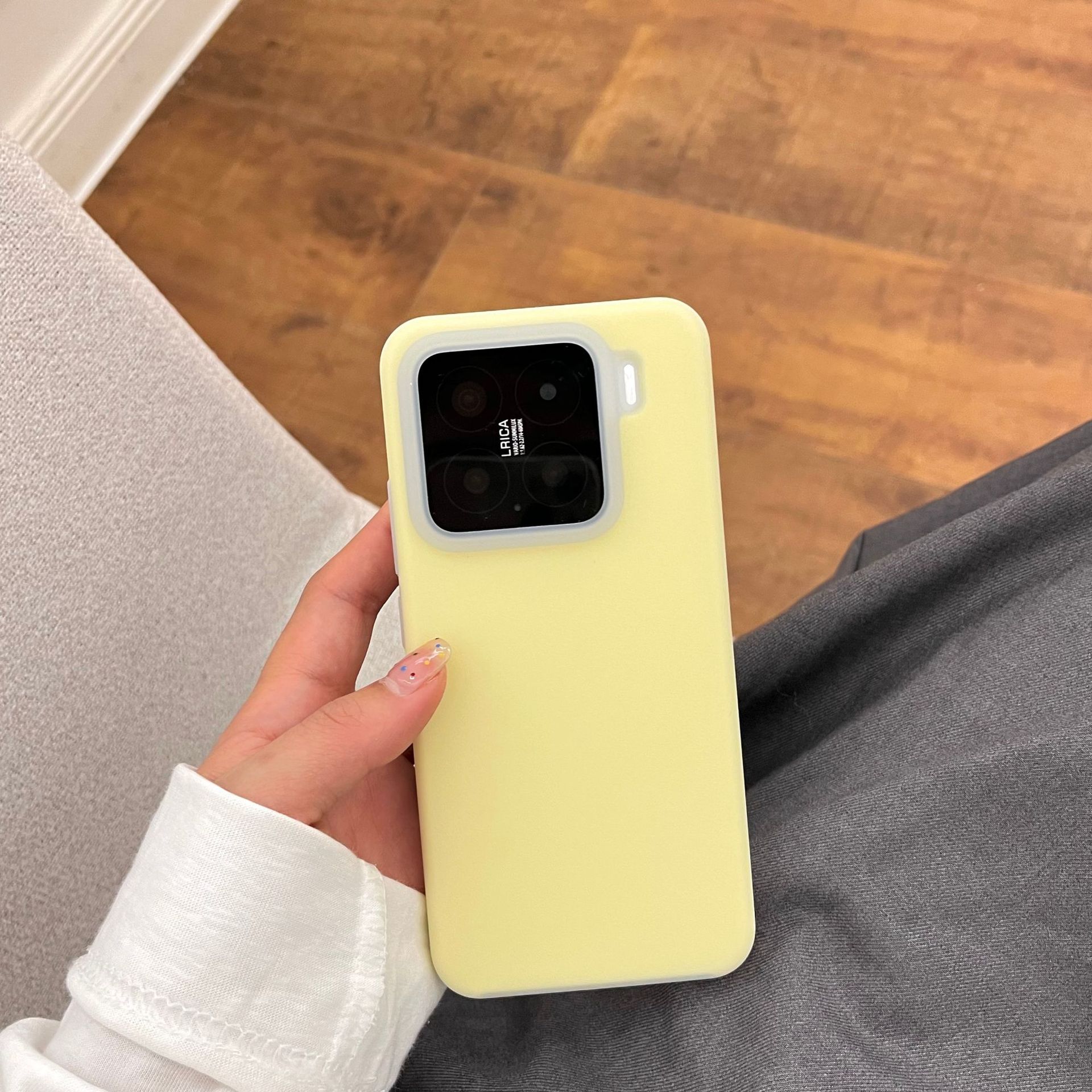 工厂直销适用小米15果冻液态硅胶手机壳磨砂纯色商务简约高级轻奢