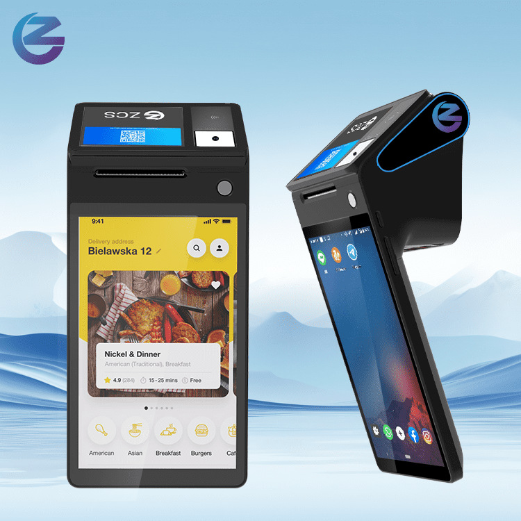 Supermercado con sistema de cajas registradoras tiendas de conveniencia tiendas de joyería multilingüe inglés comercio exterior doble pantalla cajas registradoras todo en uno