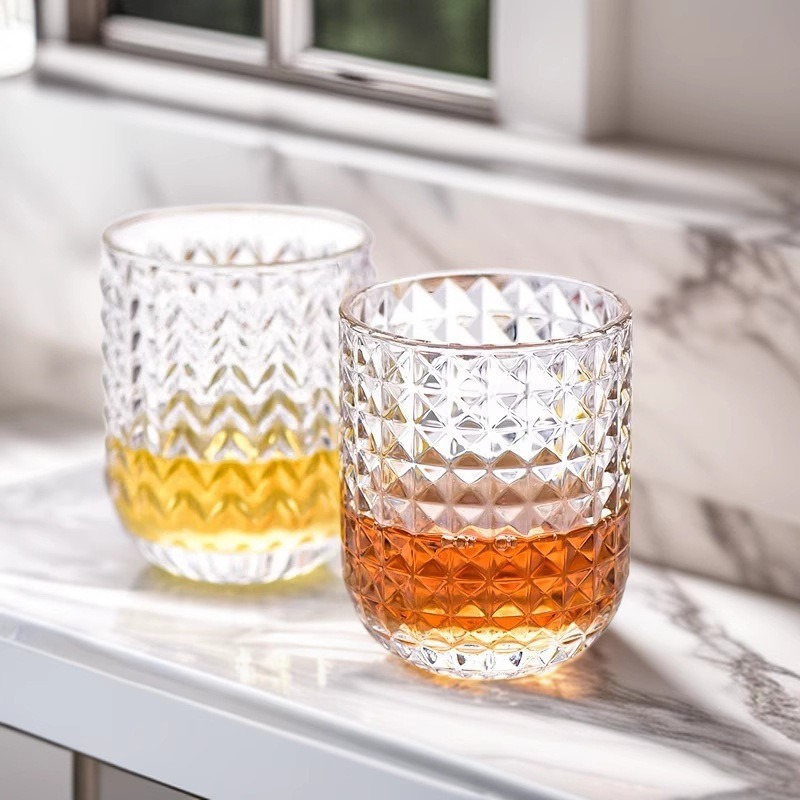 Gran por mayor cristal de diamante europeo tazas de vino tazas de champán tazas de helado tazas de hotel elegante utensilios domésticos tazas de agua