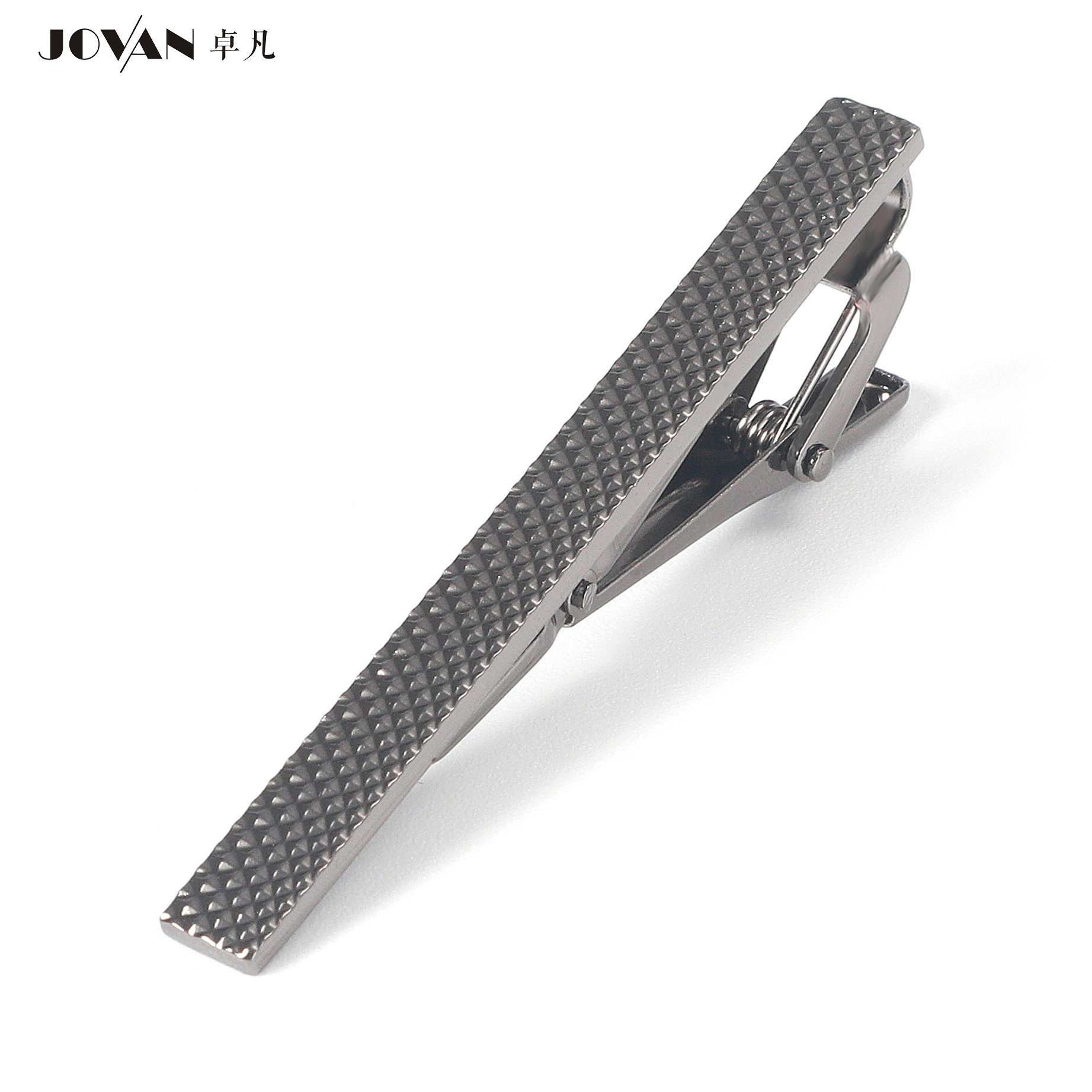 Factory direct clothing accessories fashion men's tie clip European and American business classic clip metal copper simple