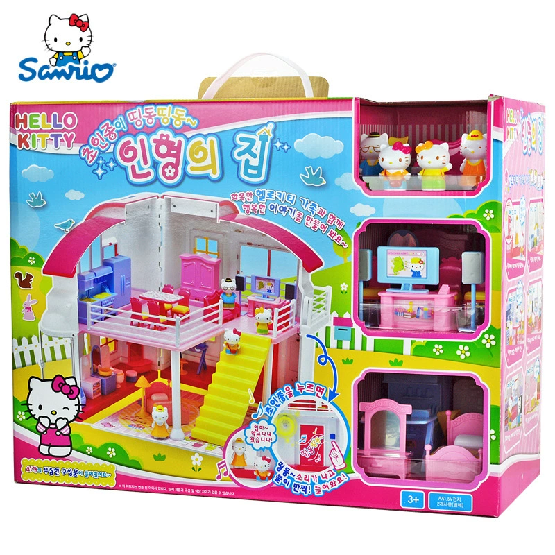 Hello Kitty, hello kitty, семейная игрушка, реалистичная вилла, дом