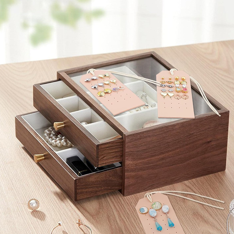 Pu Leather Simple Style Solid Color Jewelry Display display picture 6