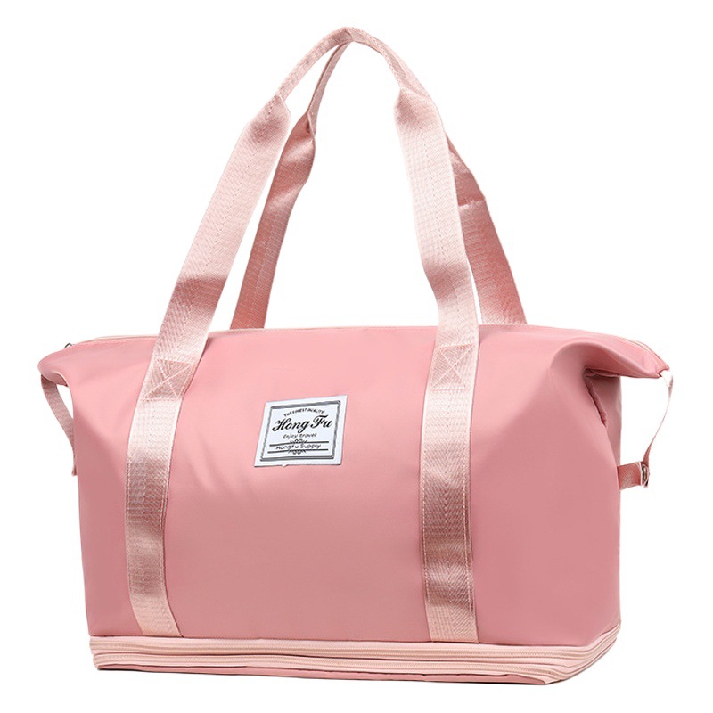 Cross-border new large capacity fitness bag portable multi-function travel bag folding luggage bag in stock manufacturers wholesale