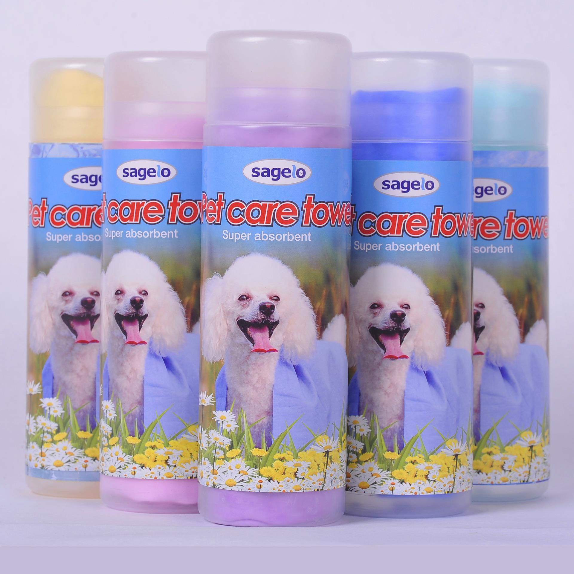 혼합 색상 D형 버킷 애완동물 스티커