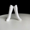 White high boots
