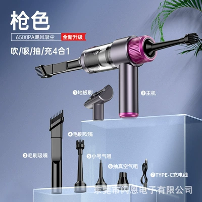 Tozsoranlar with Blowing, Suction, Pumping and - 20770180mm-135-super-suction-power-metal-steel-mesh-6500pa-real-standard-gray-pink-24-units1-box