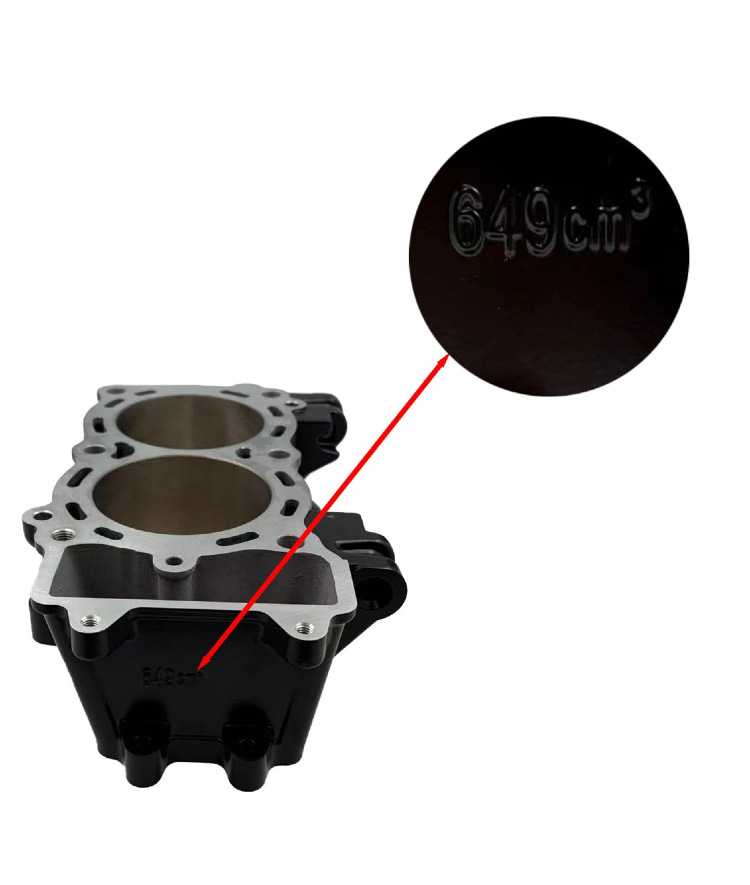 Suitable for Cfmoto Cf650Mt/Gt Cylinder Block Piston Cf650Nk/Cf650 Engine Cylinder Twin-Cylinder