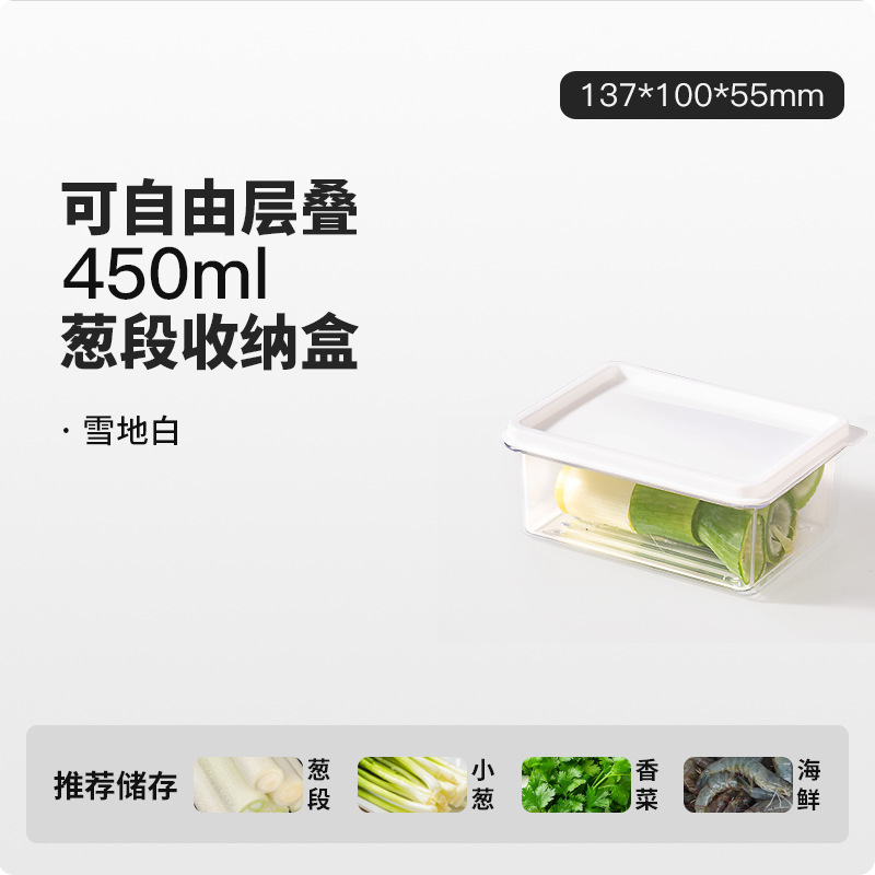 Caja de conservación de cebolla, cilantro, caja de almacenamiento de refrigerador, fideos colgados de grano alimenticio, verduras, acabado y almacenamiento, artefacto mágico