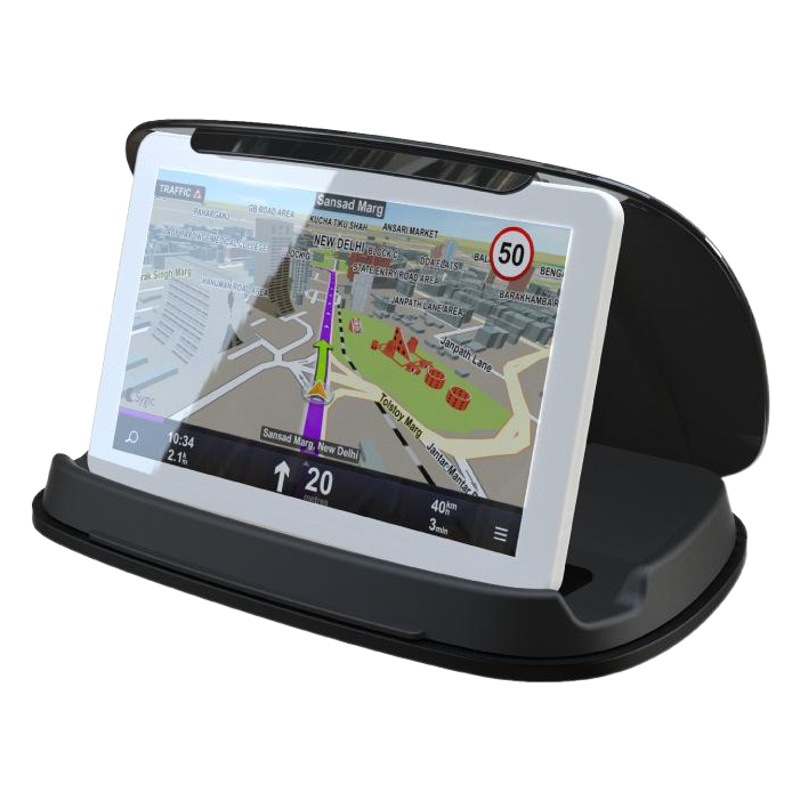 Venta directa de fábrica tablero de instrumentos universal soporte de silicona de escritorio a prueba de sol soporte de teléfono móvil del coche base de navegación