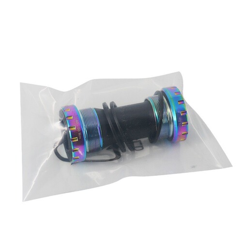 Hanhongxin Mountain Road Bicycle Chainring Hollow One-Piece Chainring Threaded 68-73 Bottom Bracket