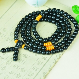 Xinjiang Hetian Jade Jade old beads drum beads 108 hand-held beads beads bracelet bracelet necklace