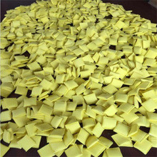 廠家成型加熱理療探頭用木槳綿 醫用美容元件車縫棉套 電極板海綿