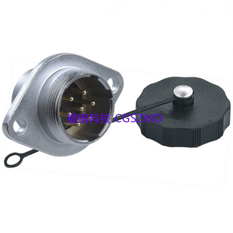 �쿨ʽ������WY24TE/Z6Flange panel receptacle IP67, Threaded