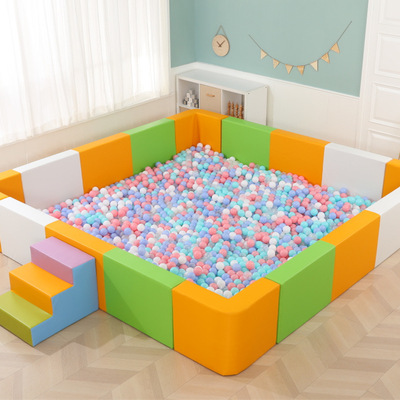 indoor RIZ-ZOAWD kindergarten software Ball pool Early education children baby Wave pool Child Ocean Ball pool Soft roll enclosure