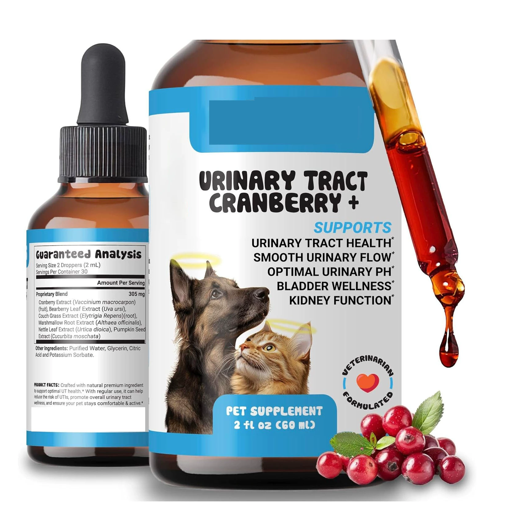 Кросс-бордерные популярные капли для здоровья почек питомцев Pet Kidney Health Drops от производителя оптом