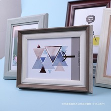 简约北欧相框摆台6 7 8 10寸宝宝创意个性儿童相架挂墙画框批发