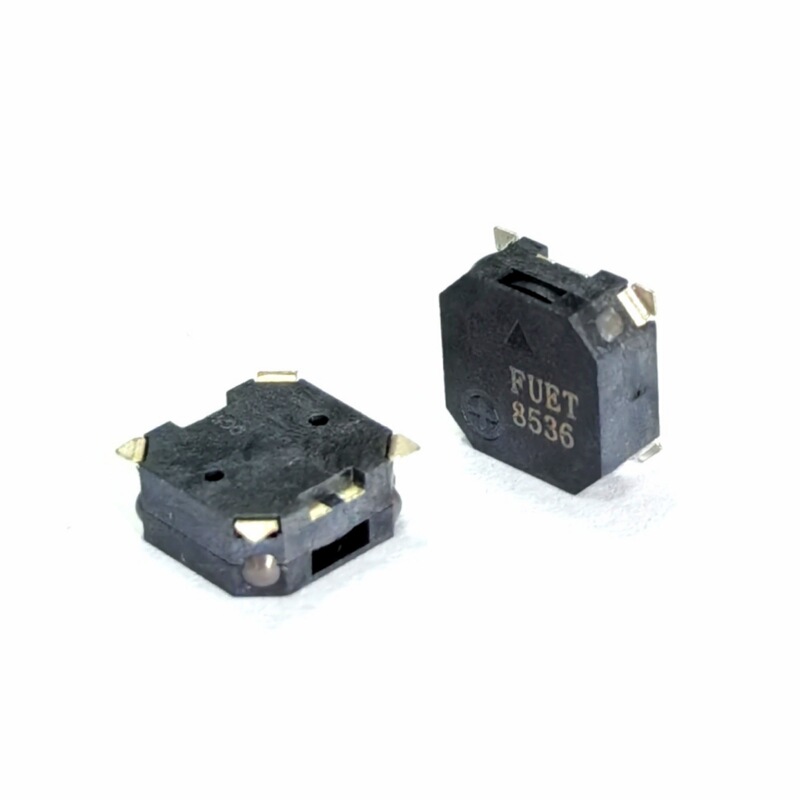 FUET-8536 アクティブパッチブザー電磁式マイクロ SMD サイド発音 3V 高温耐性血中酸素濃度計用|undefined