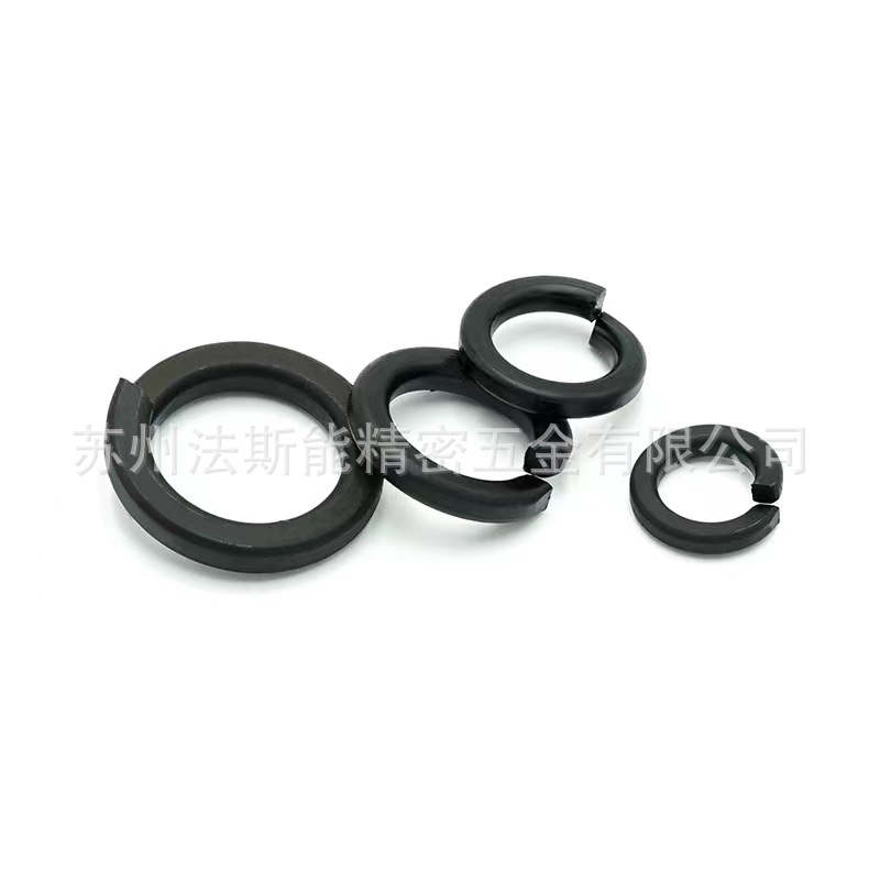 GB93-76，弹垫，发黑Φ2-Φ80弹簧垫圈  金属圆介子