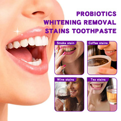 EELHOE probiotic toothpaste deep cleans teeth stains, tartar, oral odor, cleans teeth, solidifies teeth, whitens teeth and strengthens teeth toothpaste