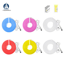跨境热销USB调光霓虹灯开关线触摸501手扫调光防水灯带5V橱柜灯