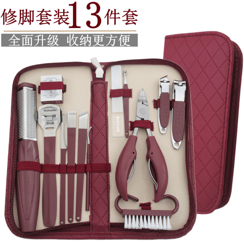 角質除去用ペディキュアナイフセット、イーグルビルペンチ、ピーリング爪切り、マニキュア、爪はさみ、ペディキュアストーン、フットスクラバー|undefined