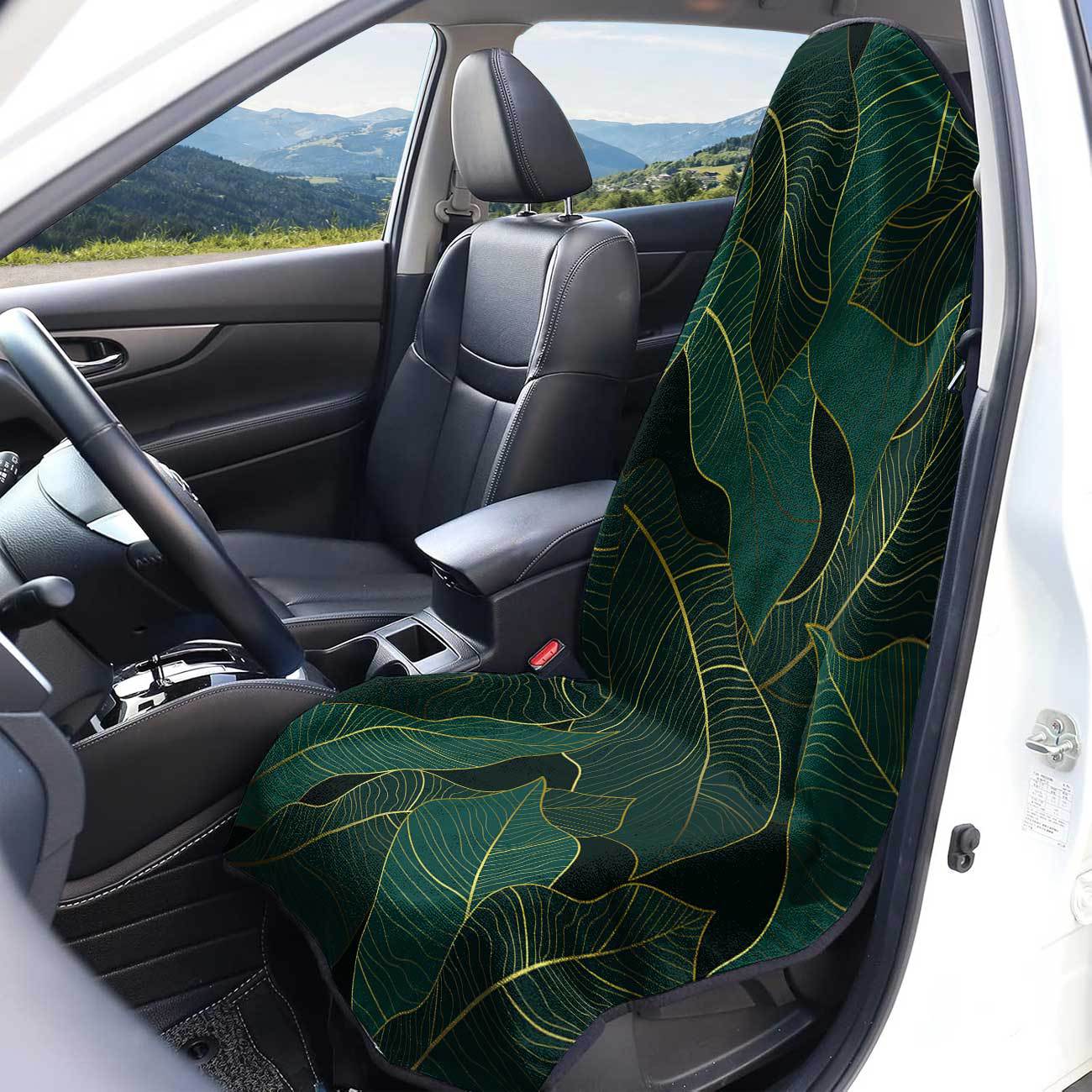Car seat towel cover front seat protector suitable for gym and exercise, universal for all seasons, car use 132