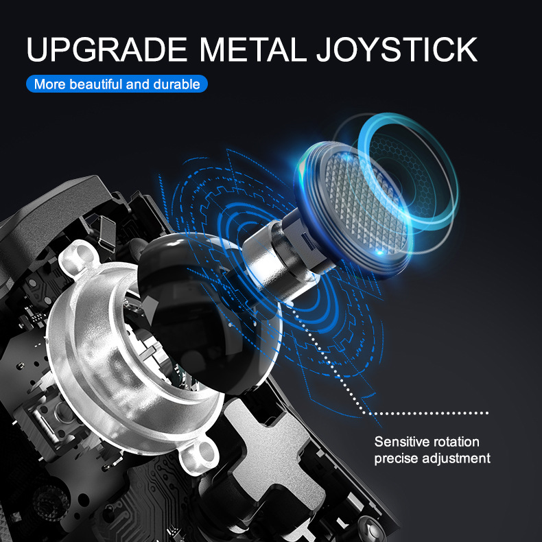 LinYuvo Joint Tour interruptor alegría con Bluetooth manejar colorido RGB luz con llave trasera inalámbrica izquierda y derecha mango