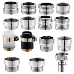 Kitchen sink faucet aerator adapter 4-inch reducer conversion interface faucet accessory fine thread external/internal thread