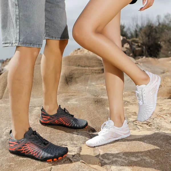 Summer Cross-Border New Men's and Women's Breathable Quick-Drying Five-Finger Shoes Outdoor Wading Sports Beach River Tracing Shoes Mountaineering Fitness