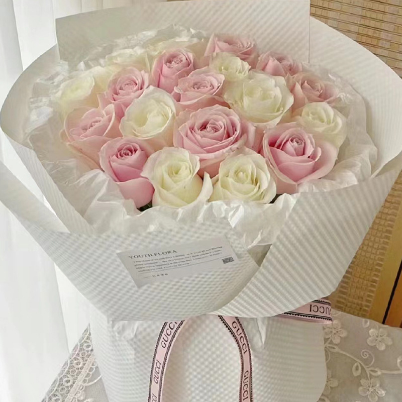 Papel de embalaje de flores estereoscópio relieve ondulado punto de papel artístico kraft ramo de flores papel de envoltura de flores hecha a mano DIY material de envoltura de flores