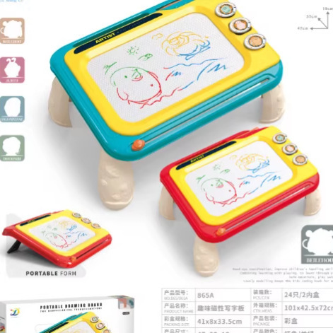Comercio exterior infantil color magnético tablero de dibujo juguetes magnéticos tablero de dibujo de graffiti educación temprana puzzle color tablero de escritura juguetes