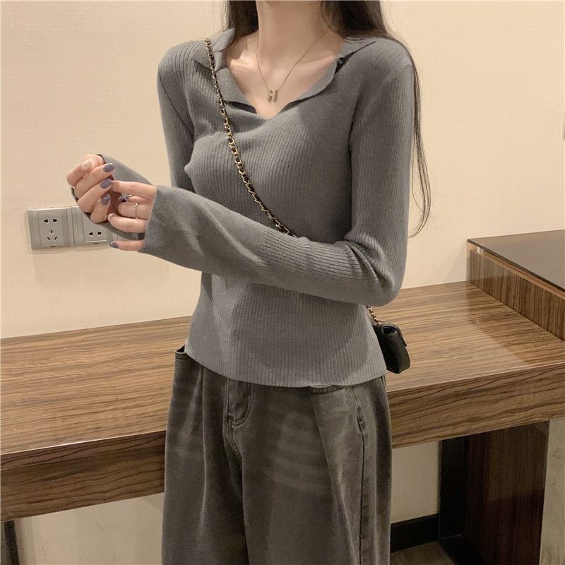 Design knitted sweater