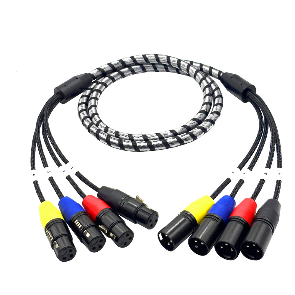 Multi-core Xlr Cable 4-line Microphone Multi-channel Stage Lighting...
