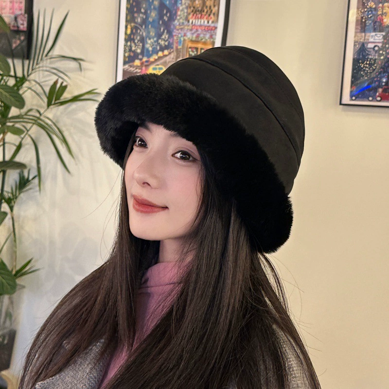 Трансграничный мех композитный ягненок бархат Рыбацкая шапка женская зимняя наружная северо-восточная шапка утолщает теплую монгольскую шапку