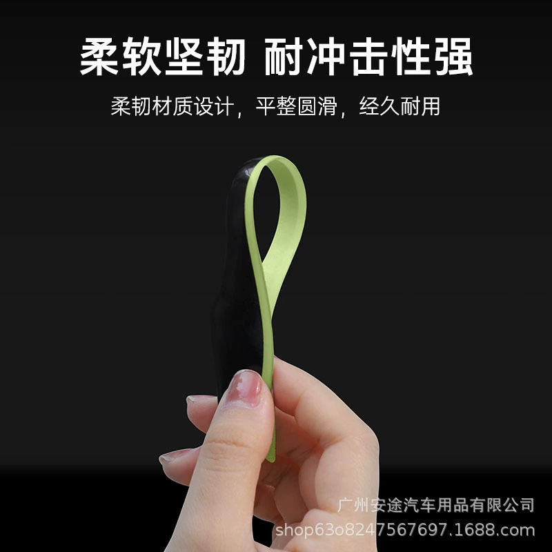 Suitable for Tesla Model3/Y door pull hand scraping sticker luminous handle hand -sticker hand -sticker modified mapping