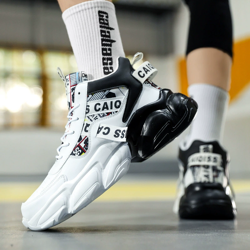 Высокие баскетбольные кроссовки, мужская обувь, осень 2022, новые мужские спортивные кроссовки, повседневная обувь для бега с мягкой подошвой, обувь для высоких приливов оптом