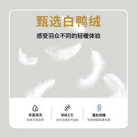 儿童羽绒服冬装2025新款男童加厚保暖棉衣宝宝冬款白鸭绒面包服