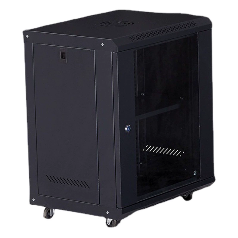 Сетевой шкаф 1 м 1,2 м 1,6 м 2 м коммутаторный сервер 12U28U42U мониторинг слабого тока шкаф