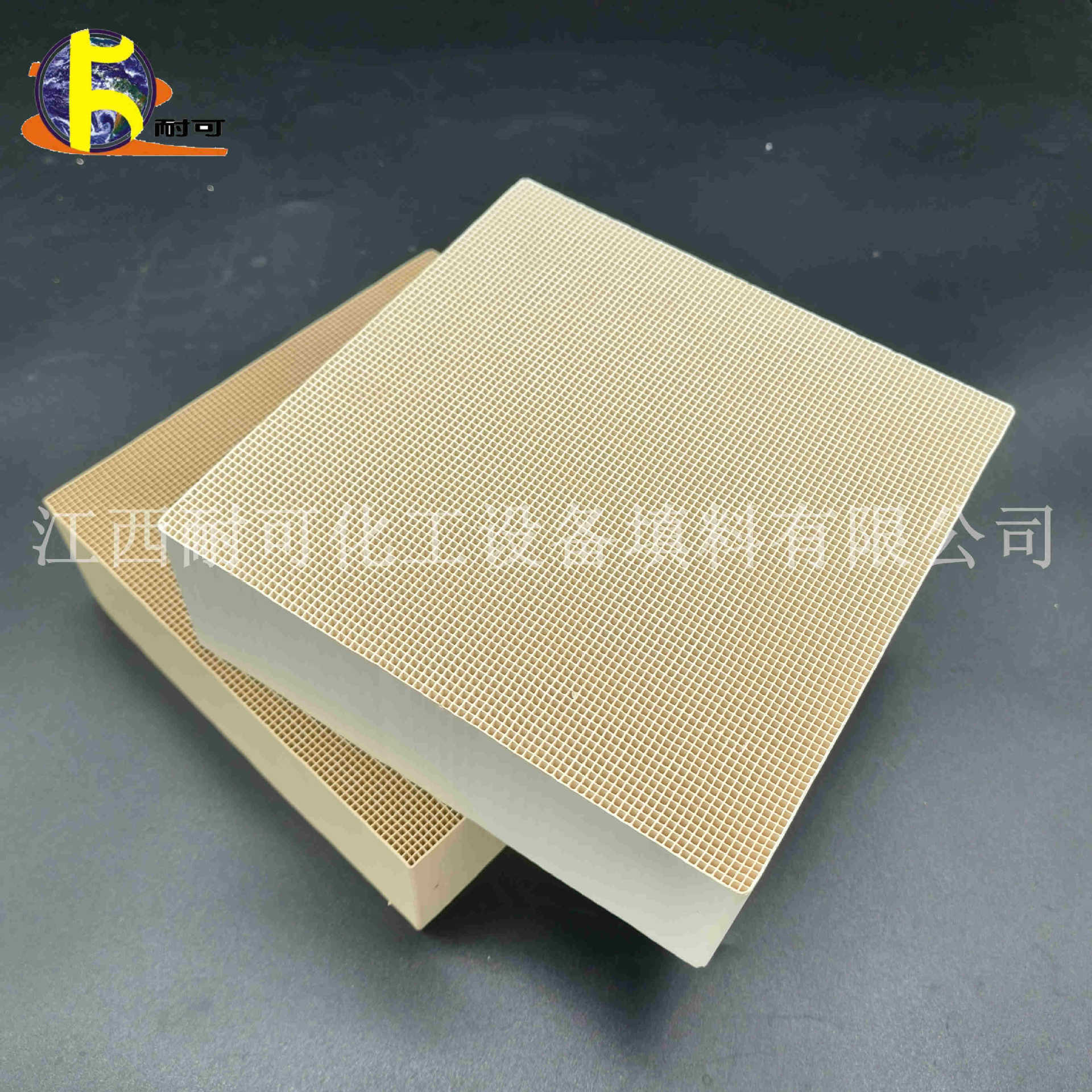 Jiangxi Province Resistance can Chemical industry Honeycomb ceramics Cordierite Carrier 150*150*150MM Model can be determined