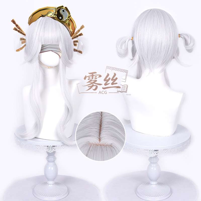 Fairy Hair Super Natural Action Team Lily Wig, Junior Demon Slayer Lily Cosplay Wig, Integrated Scalp Top Hairpiece Fairy Hair Super Natural Action Team Lily Wig, Junior Demon Slayer Lily Cosplay Wig, Integrated Scalp Top Hairpiece