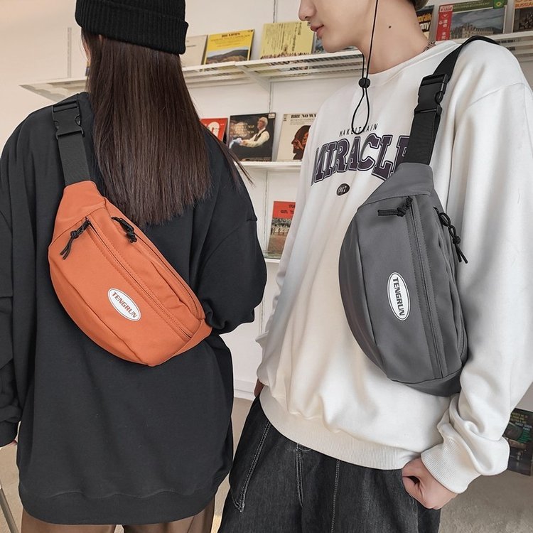 新款日系ins风复古简约百搭休闲少女学生斜挎包韩版潮牌胸包|undefined