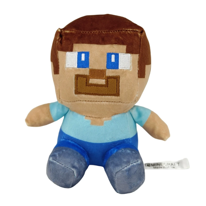 Плюшевые игрушки (Minecraft) персонажи, мягкая хлопковая набивка, множество размеров 12–55 см