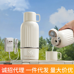 Little White Bear Electric Kettle Baby Outing Special Wireless Portable Electric Hot Water Cup Insulation Milk Regulator Hl-5086