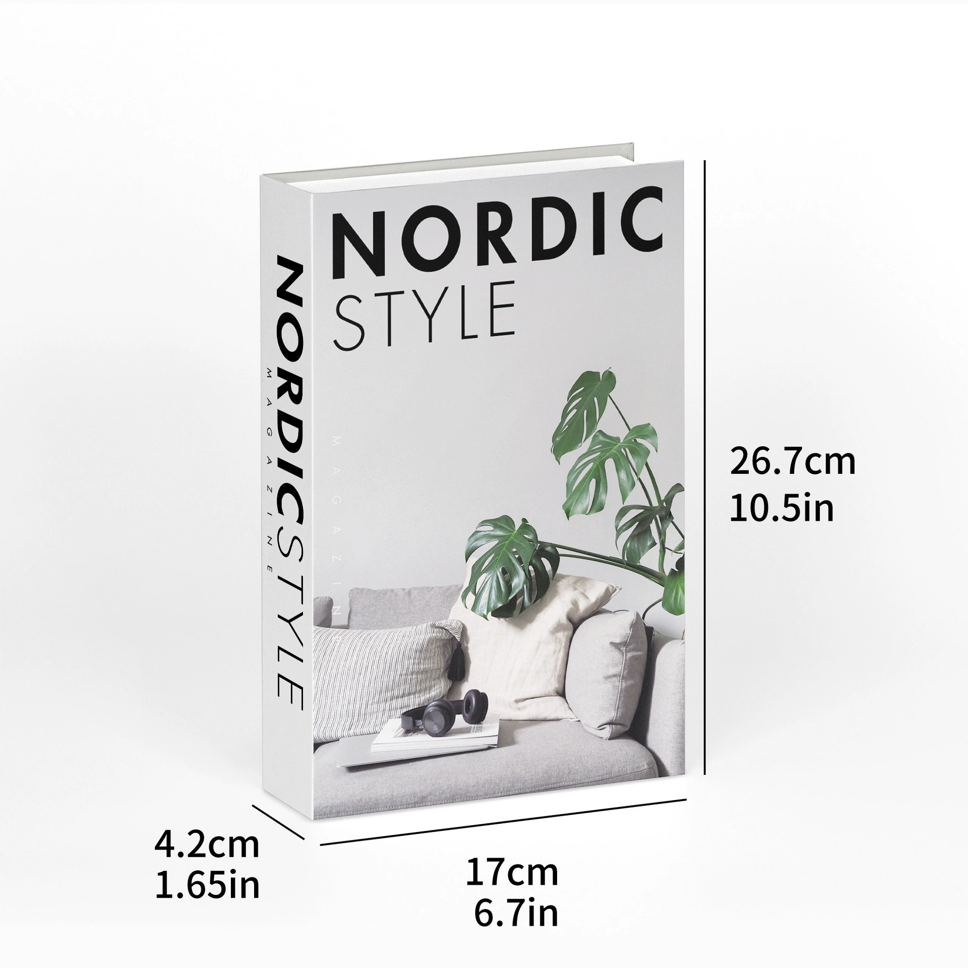 Magazine, book model, table realistic villa, (Cross-border trading)